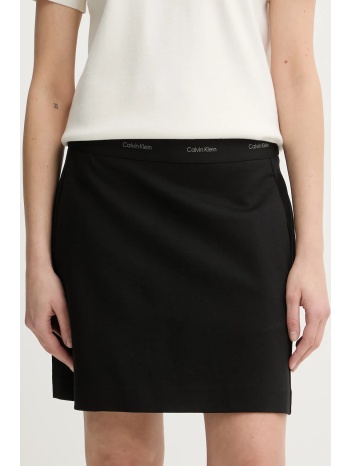 φούστα calvin klein κύριο υλικό 65% βισκόζη, 30% νάιλον