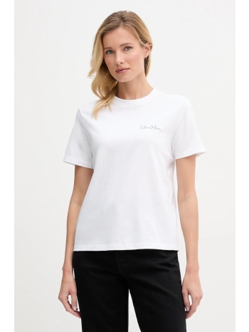 βαμβακερό μπλουζάκι calvin klein jeans 100% βαμβάκι