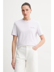 βαμβακερό μπλουζάκι calvin klein jeans 100% βαμβάκι