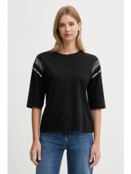 βαμβακερό μπλουζάκι liu jo 100% βαμβάκι