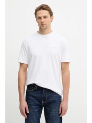 t-shirt από μείγμα μεταξιού guess 70% lyocell, 25% βαμβάκι, 5% μετάξι