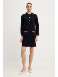 μάλλινο φόρεμα luisa spagnoli mariolina 100% παρθένο μαλλί