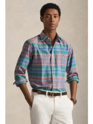 βαμβακερό πουκάμισο polo ralph lauren 100% βαμβάκι