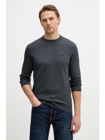 βαμβακερό πουλόβερ guess kalil 100% βαμβάκι