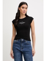 μπλουζάκι guess jeans 95% βαμβάκι, 5% σπάντεξ