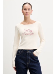 μακρυμάνικο guess originals 93% βαμβάκι, 7% ελαστάν