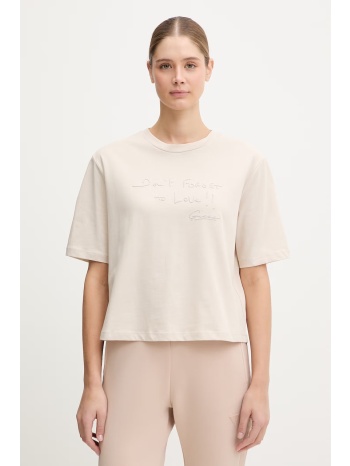 βαμβακερό μπλουζάκι guess sophie 100% βαμβάκι