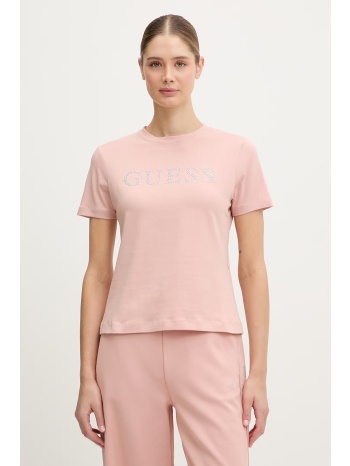 μπλουζάκι guess octavia 95% βαμβάκι, 5% ελαστάν