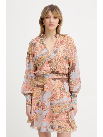 φόρεμα guess paisley 100% πολυεστέρας