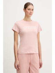 βαμβακερό μπλουζάκι guess ketty 100% βαμβάκι