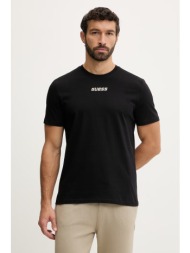 βαμβακερό μπλουζάκι guess cochise 100% βαμβάκι