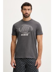 βαμβακερό μπλουζάκι guess kele 100% βαμβάκι