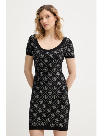 φόρεμα από μείγμα μαλλιού guess 4g 41% πολυεστέρας, 36%