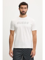 βαμβακερό μπλουζάκι guess maska 100% βαμβάκι