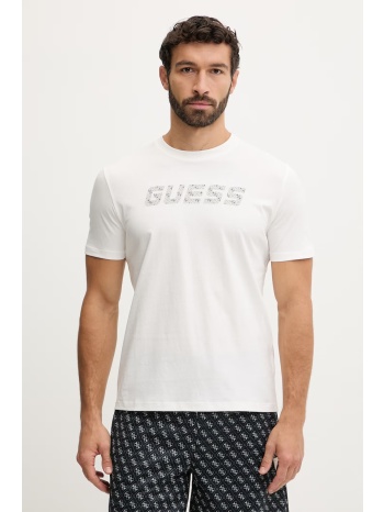 βαμβακερό μπλουζάκι guess maska 100% βαμβάκι