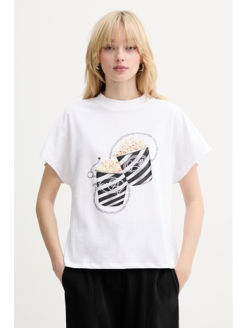 βαμβακερό μπλουζάκι guess 100% βαμβάκι