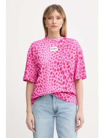 βαμβακερό μπλουζάκι just cavalli 100% βαμβάκι