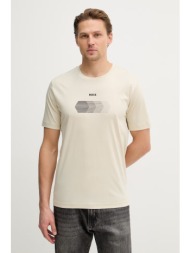 βαμβακερό μπλουζάκι boss green ts_unity 100% βαμβάκι