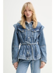 τζιν μπουφάν boss orange c chinched jacket 70% βαμβάκι, 30% lyocell