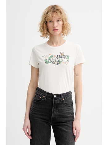 βαμβακερό μπλουζάκι levi`s the perfect 100% βαμβάκι