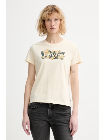 βαμβακερό μπλουζάκι levi`s the perfect 100% βαμβάκι