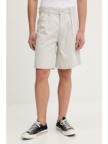 βαμβακερό σορτσάκι levi`s baggy pleated 100% βαμβάκι