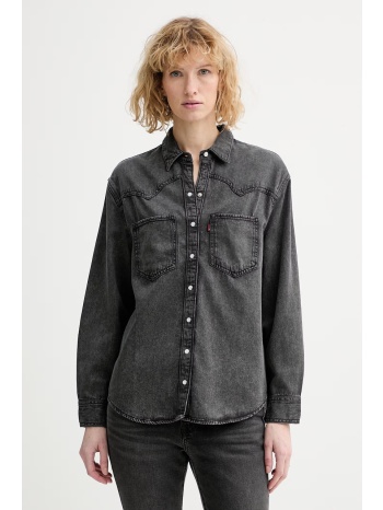 τζιν πουκάμισο levi`s teodora western 60% lyocell, 40%