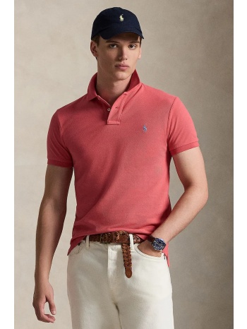 βαμβακερό μπλουζάκι πόλο polo ralph lauren 100% βαμβάκι