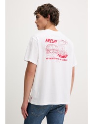 βαμβακερό μπλουζάκι levi`s ss relaxed fit 100% βαμβάκι