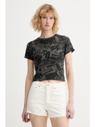 βαμβακερό μπλουζάκι levi`s gr essential sporty 100% βαμβάκι