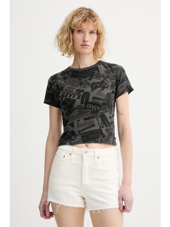 βαμβακερό μπλουζάκι levi`s gr essential sporty 100% βαμβάκι