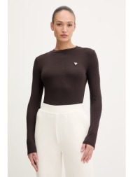 μακρυμάνικο guess sonia 50% βαμβάκι, 42% modal, 8% σπάντεξ