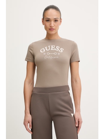 μπλουζάκι guess beatriz 95% βαμβάκι, 5% ελαστάν