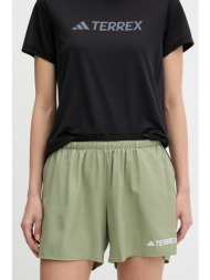 σορτς εξωτερικού χώρου adidas terrex 100% πολυεστέρας