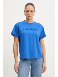 twinset t-shirt γυναικείο βαμβακερό ολόκληρο το προϊόν: 100% βαμβάκι