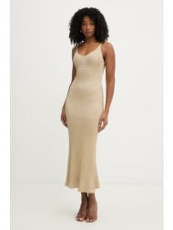 twinset φόρεμα με βισκόζη ολόκληρο το προϊόν: 77% βισκόζη 12% επιμεταλλωμένος πολυεστέρας 11% πολυαμ