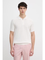 joop! πλεκτό μπλουζάκι πόλο ανδρικό βαμβακερό ολόκληρο το προϊόν: 100% βαμβάκι