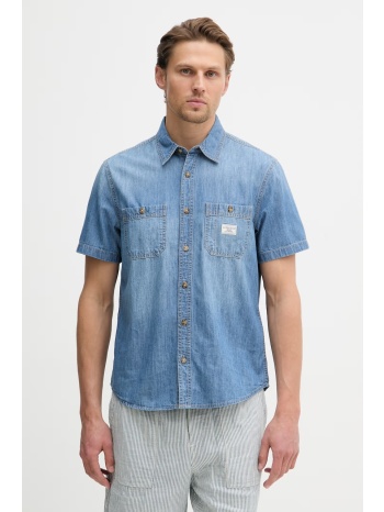 guess jeans πουκάμισο ανδρικό ντένιμ ολόκληρο το προϊόν