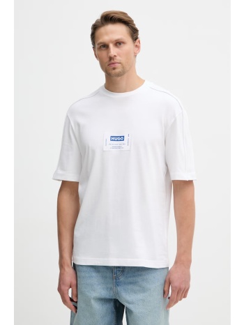 hugo blue t-shirt ανδρικό βαμβακερό nurazti ολόκληρο το