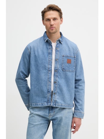 guess jeans πουκάμισο ανδρικό ντένιμ ολόκληρο το προϊόν