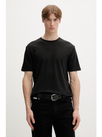 rag & bone t-shirt ανδρικό λινό ολόκληρο το προϊόν 100%