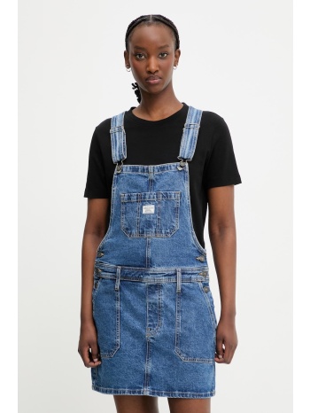 guess jeans φόρεμα ντένιμ ολόκληρο το προϊόν 99% βαμβάκι