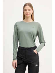 fjallraven μακρυμάνικο αθλητικό μπλουζάκι γυναικείο abisko day hike ολόκληρο το προϊόν: 100% πολυεστ