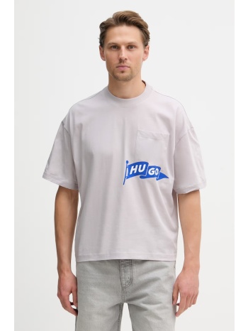hugo blue t-shirt ανδρικό βαμβακερό nohacrop ολόκληρο το
