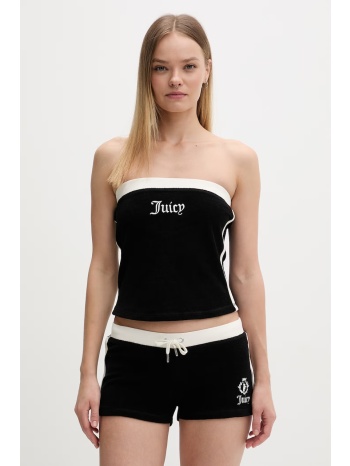 juicy couture τοπ γυναικείο applique boobtu ολόκληρο το