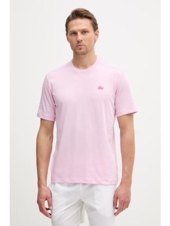 lacoste t-shirt ανδρικό βαμβακερό υλικό βάσης 65% βαμβάκι