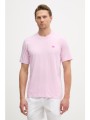lacoste t-shirt ανδρικό βαμβακερό υλικό βάσης: 65% βαμβάκι 35% πολυεστέρας,συμπληρωματικό υλικό: 49%