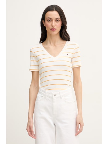 tommy hilfiger t-shirt γυναικείο βαμβακερό ολόκληρο το