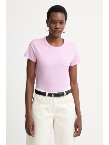boss t-shirt γυναικείο βαμβακερό υλικό βάσης 100% βαμβάκι