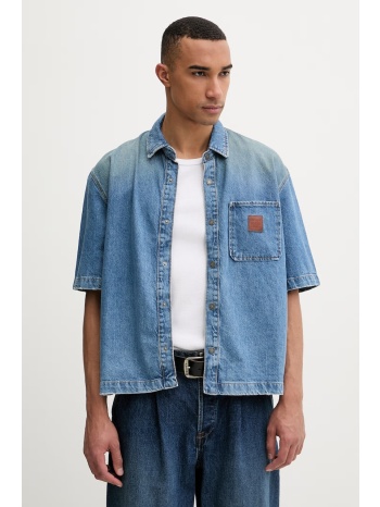 guess jeans πουκάμισο ανδρικό ντένιμ ολόκληρο το προϊόν